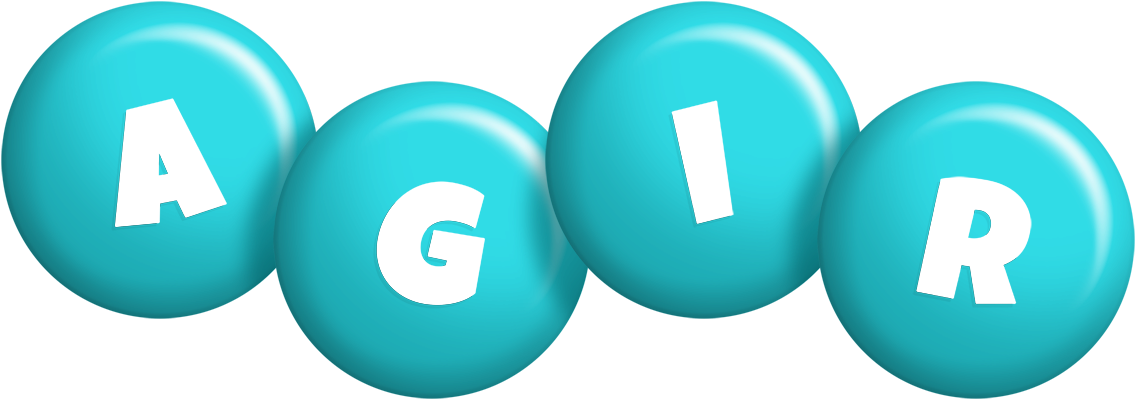 Agir candy-azur logo