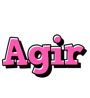 Agir girlish logo