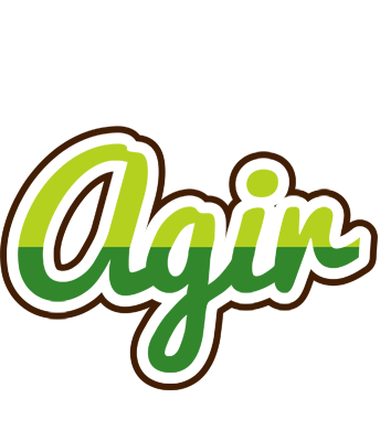 Agir golfing logo