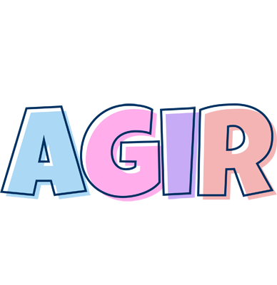 Agir pastel logo
