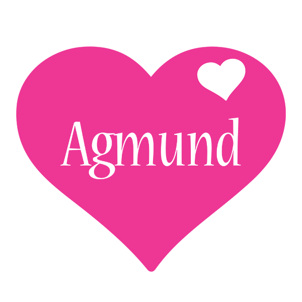 Agmund love-heart logo