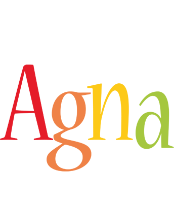 Agna birthday logo