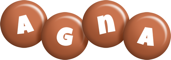 Agna candy-brown logo