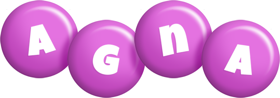 Agna candy-purple logo