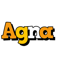 Agna cartoon logo