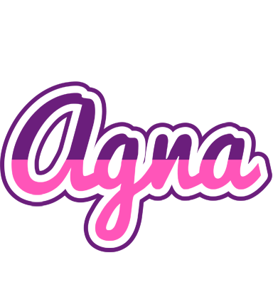 Agna cheerful logo