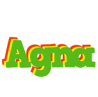 Agna crocodile logo