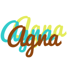 Agna cupcake logo