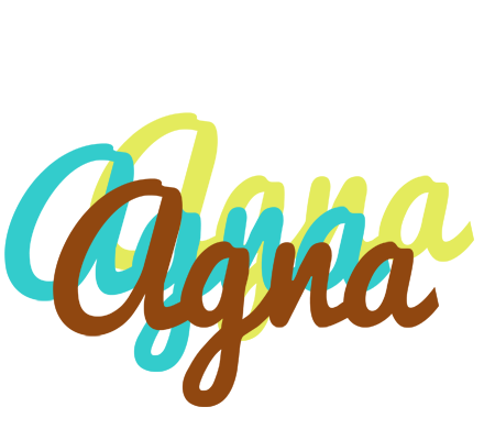 Agna cupcake logo
