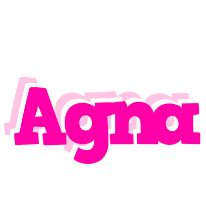 Agna dancing logo