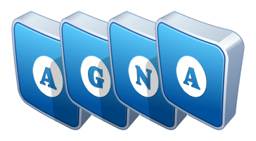 Agna flippy logo