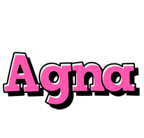 Agna girlish logo
