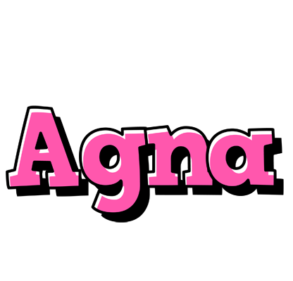 Agna girlish logo