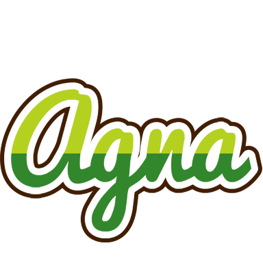 Agna golfing logo