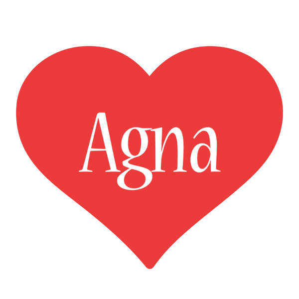 Agna love logo