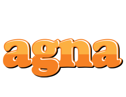 Agna orange logo