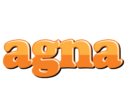 Agna orange logo