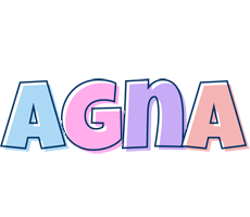 Agna pastel logo
