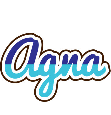 Agna raining logo
