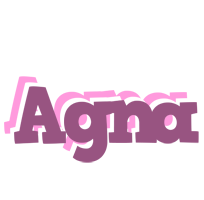 Agna relaxing logo