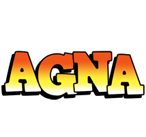 Agna sunset logo