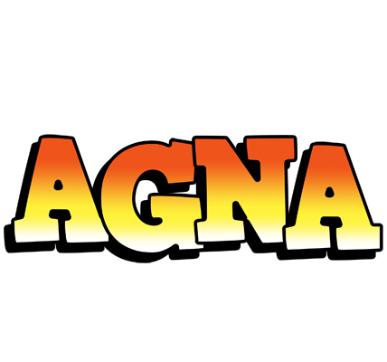Agna sunset logo