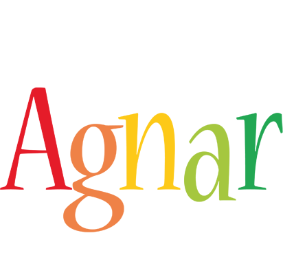 Agnar birthday logo