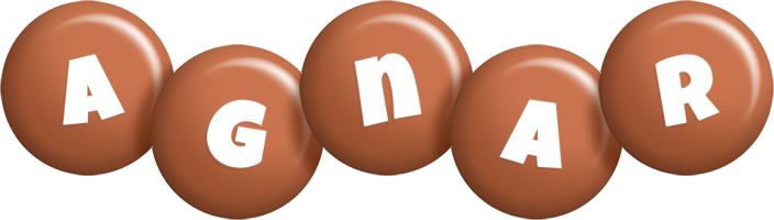 Agnar candy-brown logo