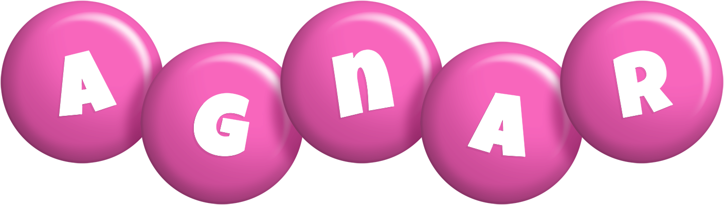 Agnar candy-pink logo