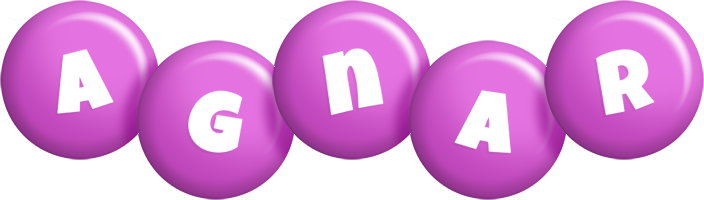 Agnar candy-purple logo