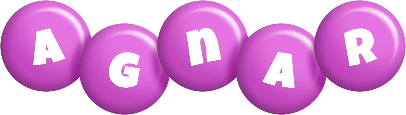 Agnar candy-purple logo