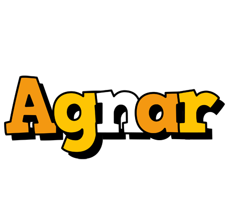 Agnar cartoon logo