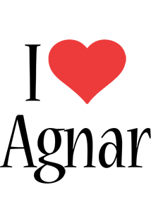 Agnar i-love logo