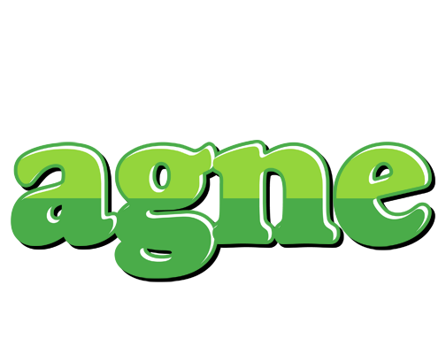 Agne apple logo