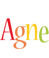 Agne birthday logo