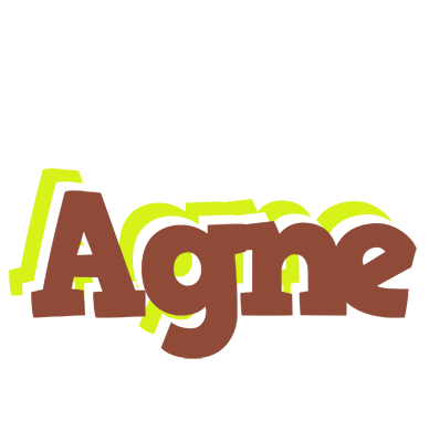 Agne caffeebar logo