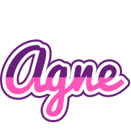 Agne cheerful logo