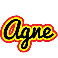 Agne flaming logo