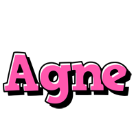 Agne girlish logo