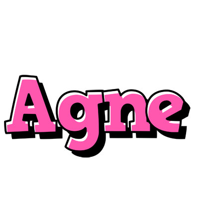 Agne girlish logo