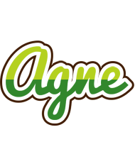 Agne golfing logo