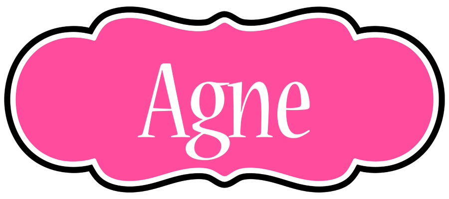 Agne invitation logo