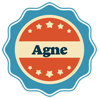 Agne labels logo