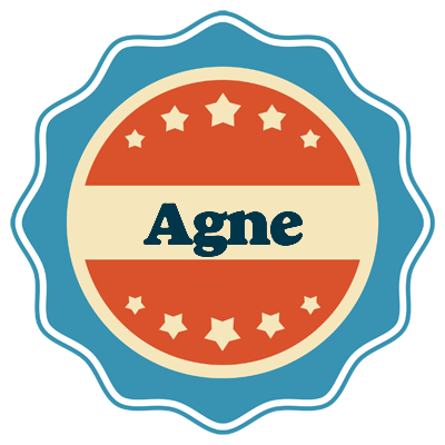 Agne labels logo