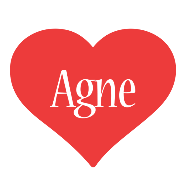 Agne love logo