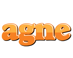 Agne orange logo