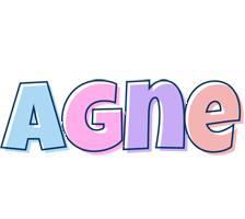 Agne pastel logo