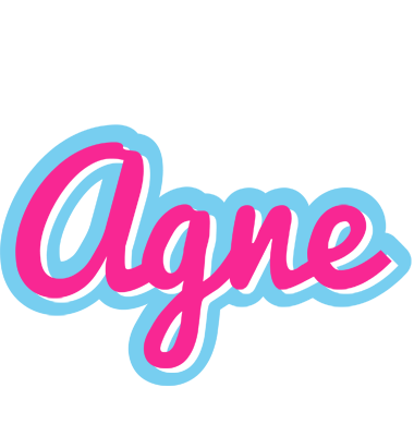 Agne popstar logo