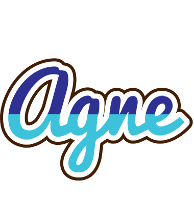 Agne raining logo