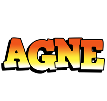 Agne sunset logo